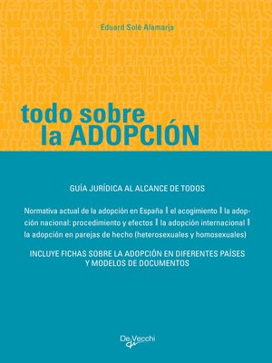 cover image of Todo sobre la adopción